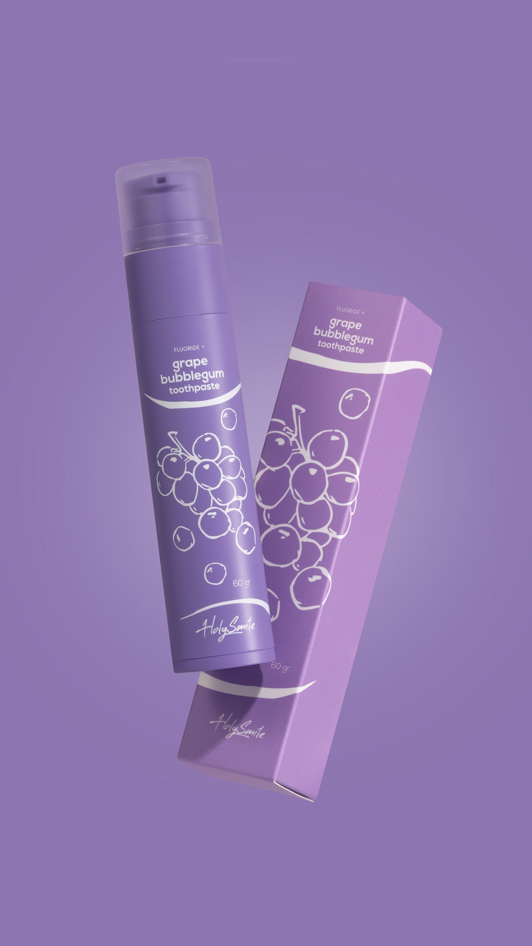 Pasta de dientes con sabor