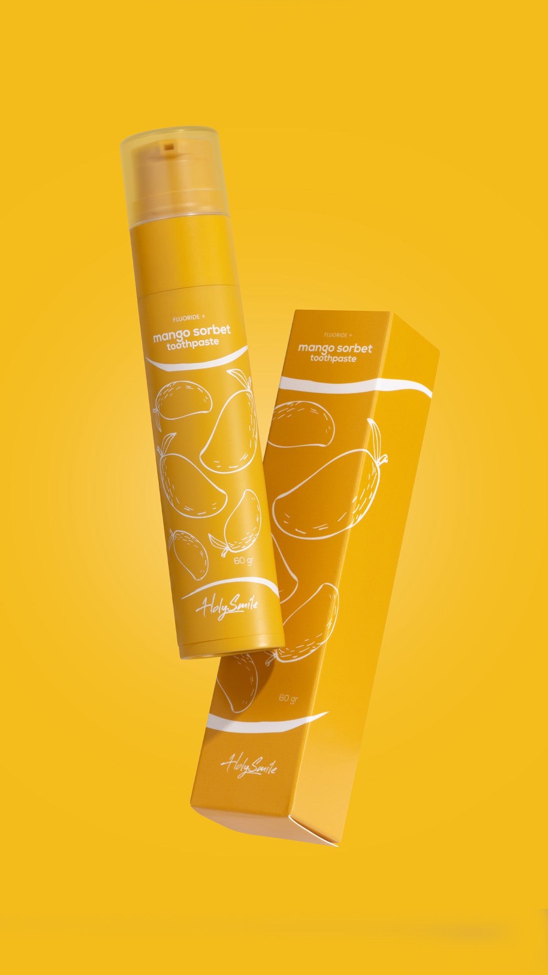 Pasta de dientes con sabor