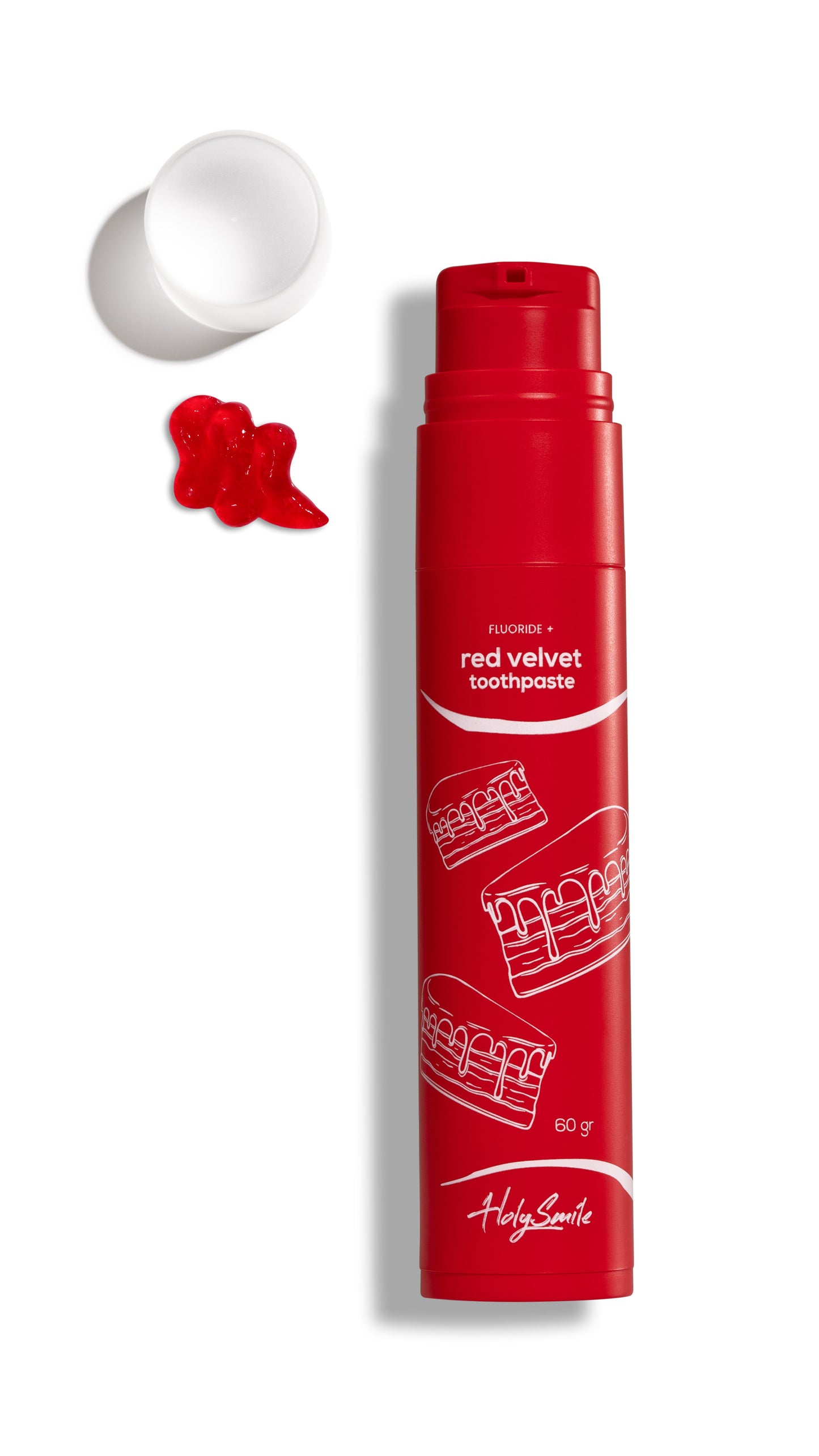 Pasta de dientes con sabor